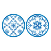 Mallorca Decorative Double-Sided Paper Coasters (Pack of 20)